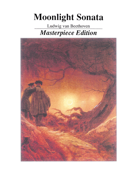 Moonlight Sonata (1st Movement) Masterpiece Edition Piano Solo (arr. Minstrel Press Publications)