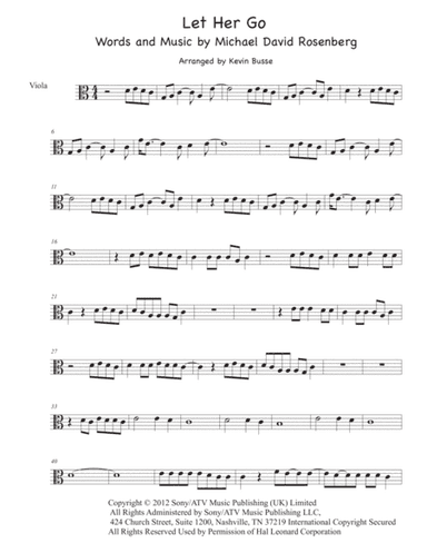 Let Her Go (arr. Kevin Busse)