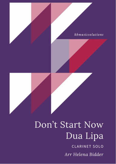 Don't Start Now (arr. Helena Bidder/hbmusicsolutions)