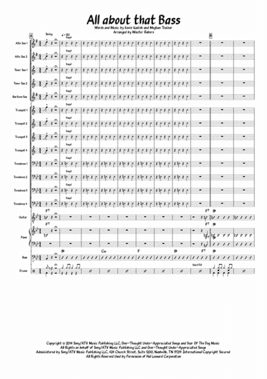All About That Bass (arr. Wouter Robers)