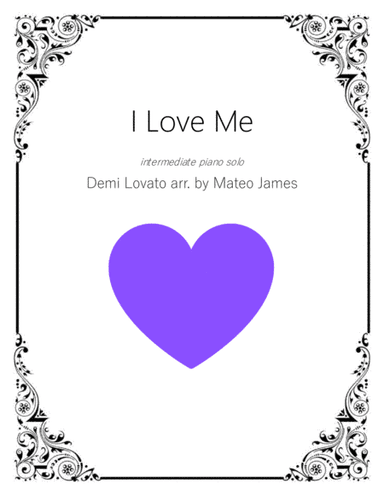 I Love Me (arr. Mateo James)