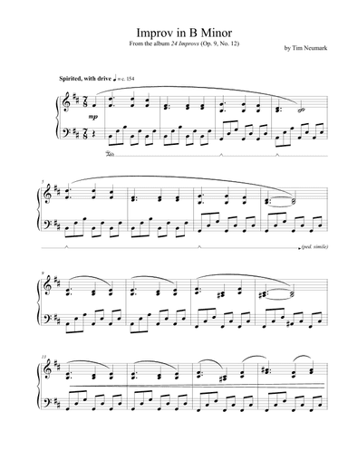 Improv in B Minor