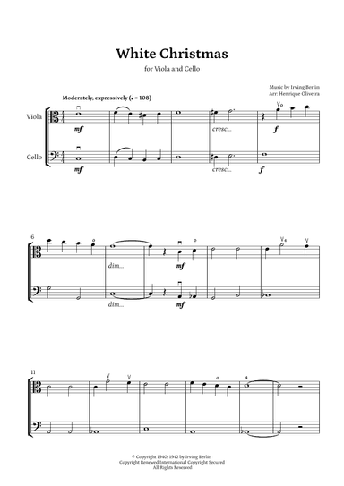 White Christmas (arr. Henrique Oliveira)