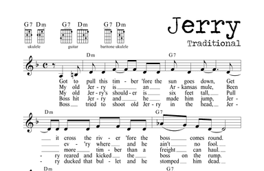 Jerry (arr. M. Ryan Taylor)