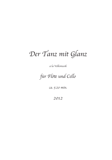 Tanz mit Glanz