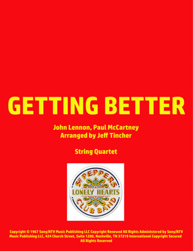 Getting Better (arr. Jeff Tincher)