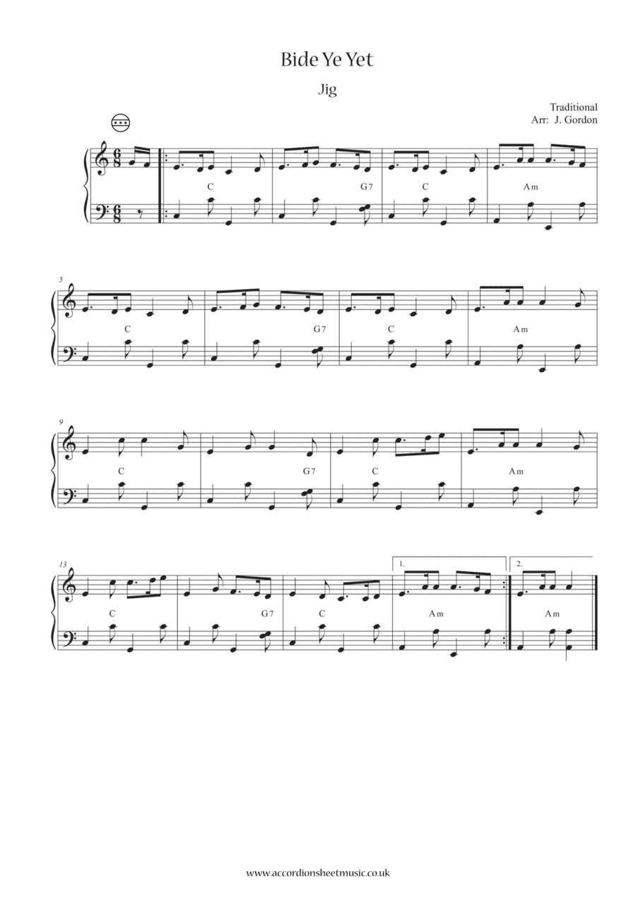 Bide Ye Yet (arr. Julia Gordon)