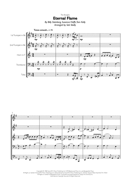 Eternal Flame (arr. Seb Skelly)