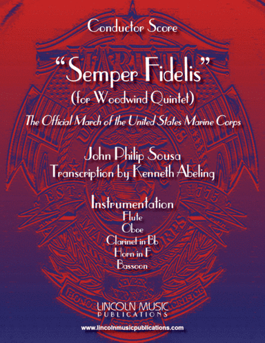 March - Semper Fidelis (for Woodwind Quintet) (arr. Kenneth Abeling)