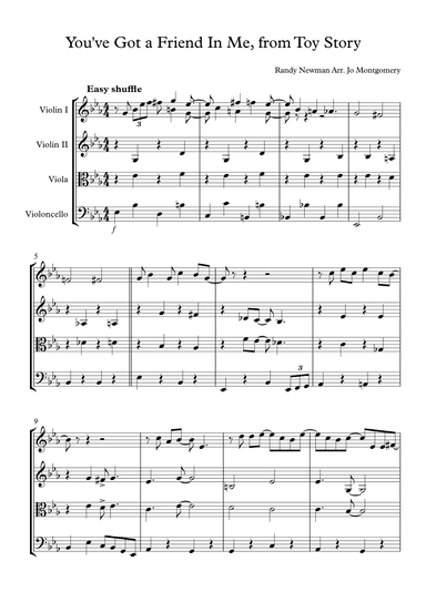 You've Got A Friend In Me (arr. Jo Montgomery)