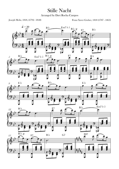 Stille Nacht (arr. Davi Rocha Campos)