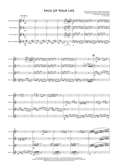 Spice Up Your Life (arr. Erica Avery)