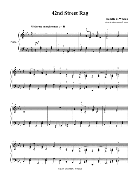 42nd Street Rag