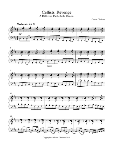 Cellists' Revenge: A Different Pachelbel's Canon