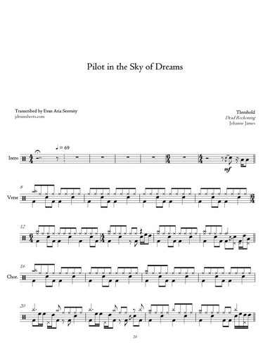 Pilot In The Sky Of Dreams (arr. Evan Aria Serenity)