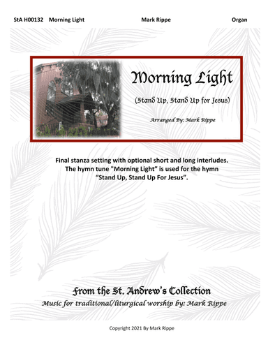Morning Light (Stand Up, Stand Up For Jesus) StA H00132 (arr. Mark Rippe)
