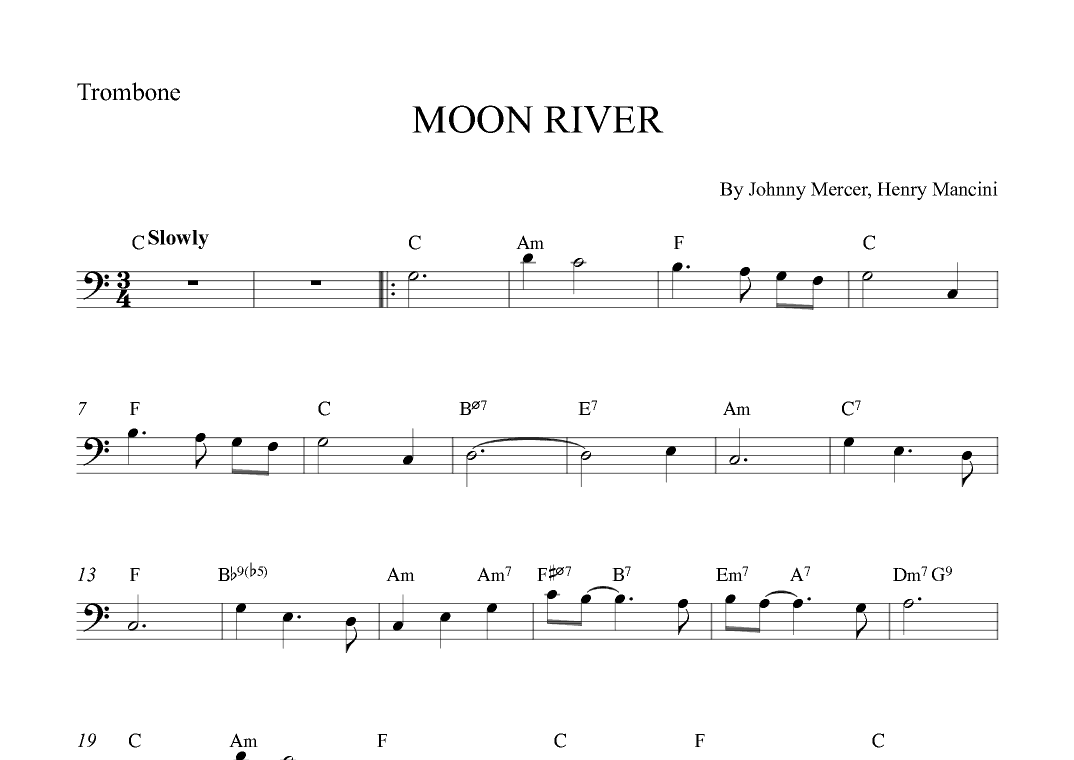 Moon River (arr. Alex Nunes Rodriguez)