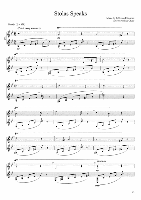 Stolas Speaks (from "Helluva Boss") (arr. Noah & Clyde)