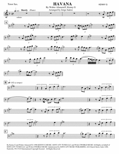 Havana (arr. Jorge Juárez)
