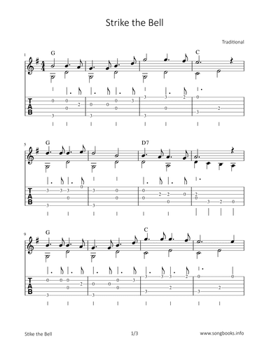 Strike the Bell (arr. Bettina Schipp)