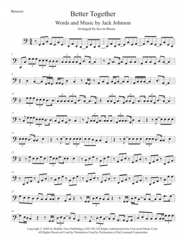 Better Together (arr. Kevin Busse)