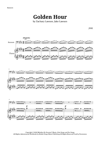 Golden Hour (arr. Langanho)