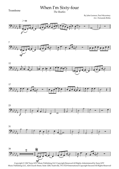 When I'm Sixty-four (arr. Fernando Britto)