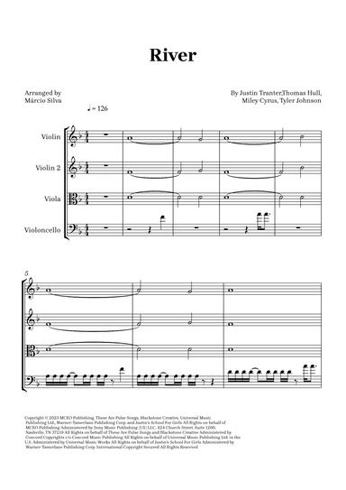 River (arr. Márcio Silva)