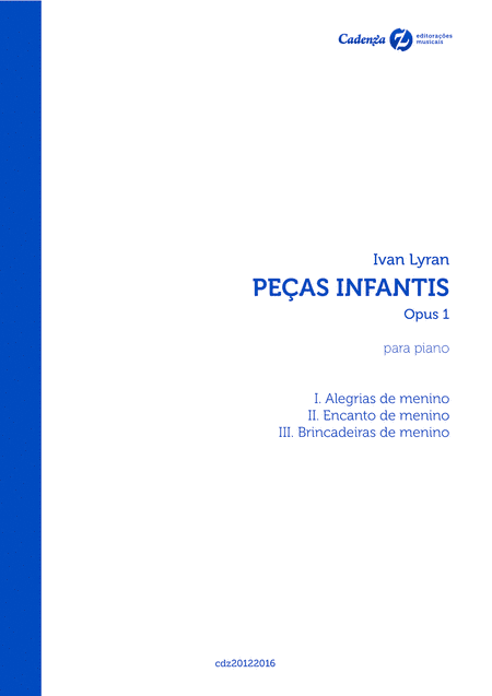 Peças infantis Opus 1