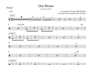 Our House (arr. Joeri de Graaf)