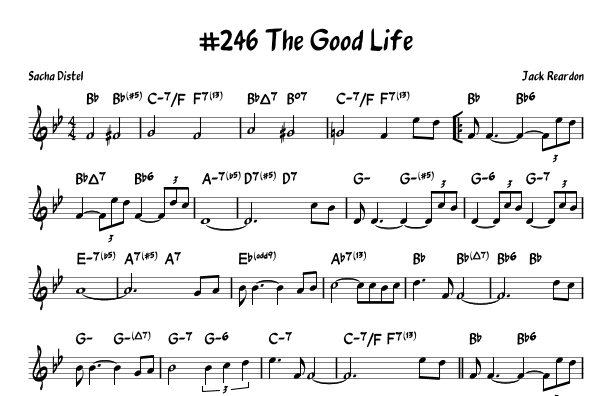 The Good Life (arr. John Fries)