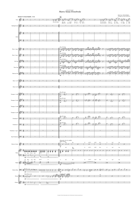 Merry Xmas Everybody (arr. Daryl McKenzie)