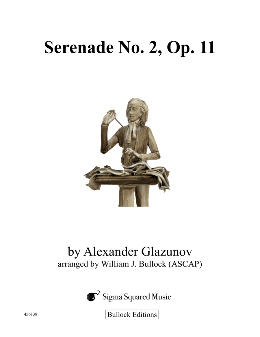 Serenade No. 2, Op. 11 for Piano and Strings (arr. William J. Bullock)