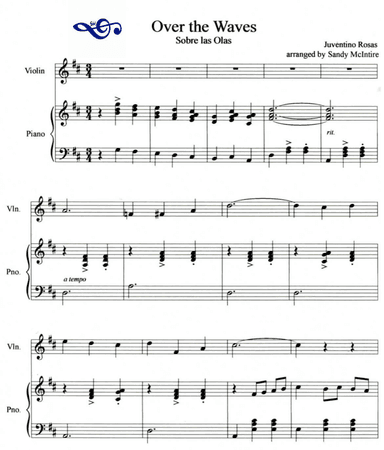 Over the Waves (arr. Sandy McIntire)