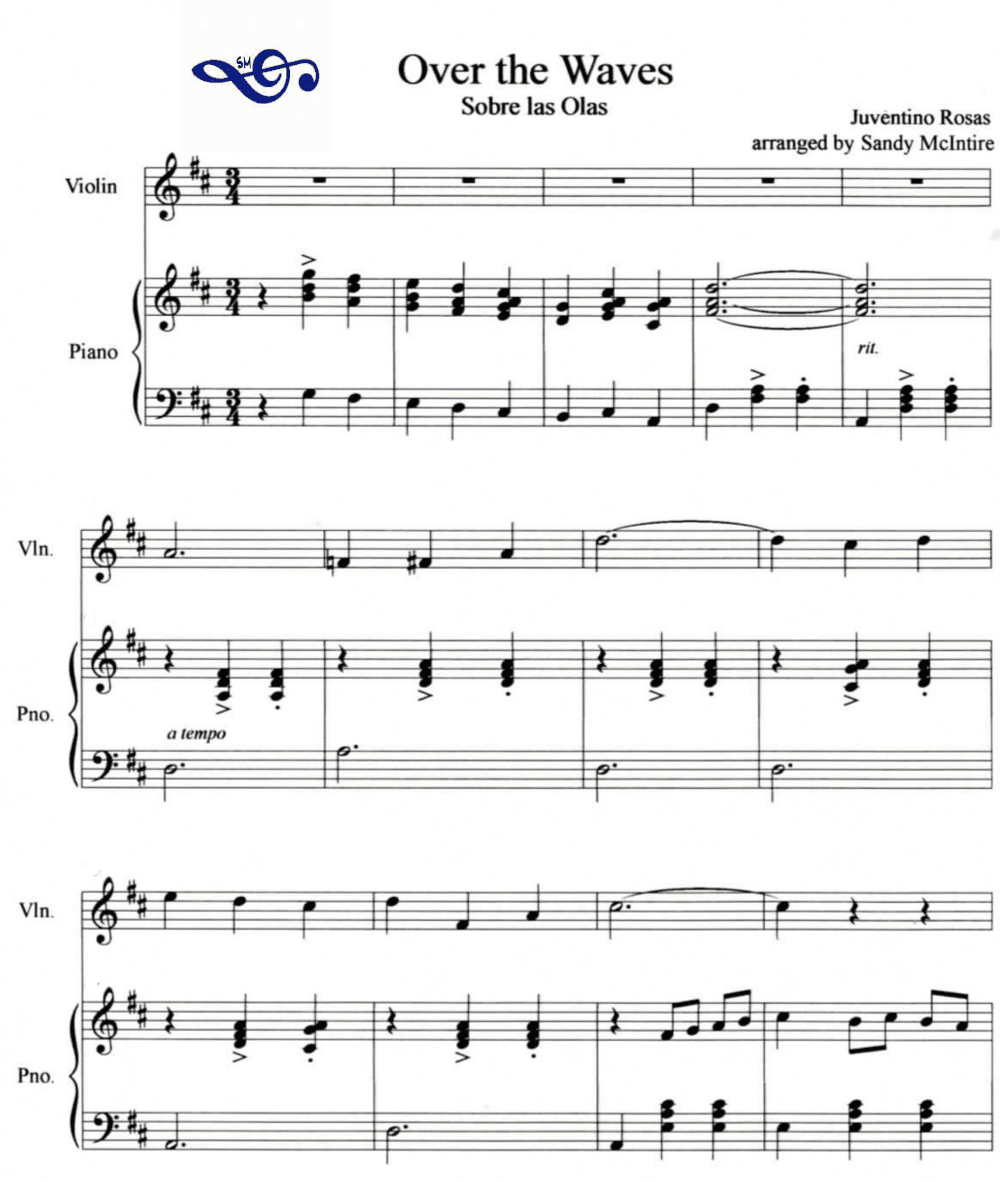Over the Waves (arr. Sandy McIntire)