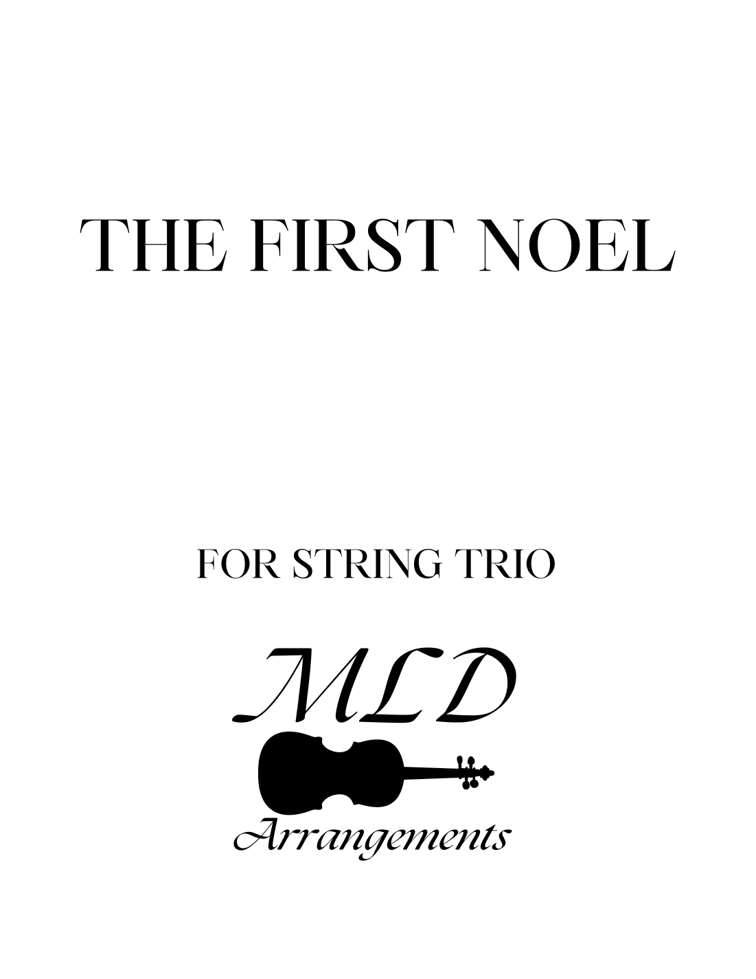 The First Noel (arr. Melva Lou Drury)