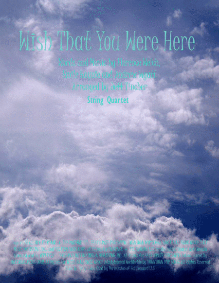 Wish That You Were Here from MISS PEREGRINE'S HOME FOR PECULIAR CHILDREN (arr. Jeff Tincher)