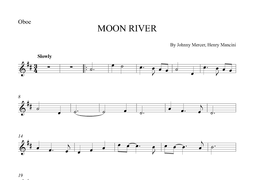Moon River (arr. Alex Nunes Rodriguez)