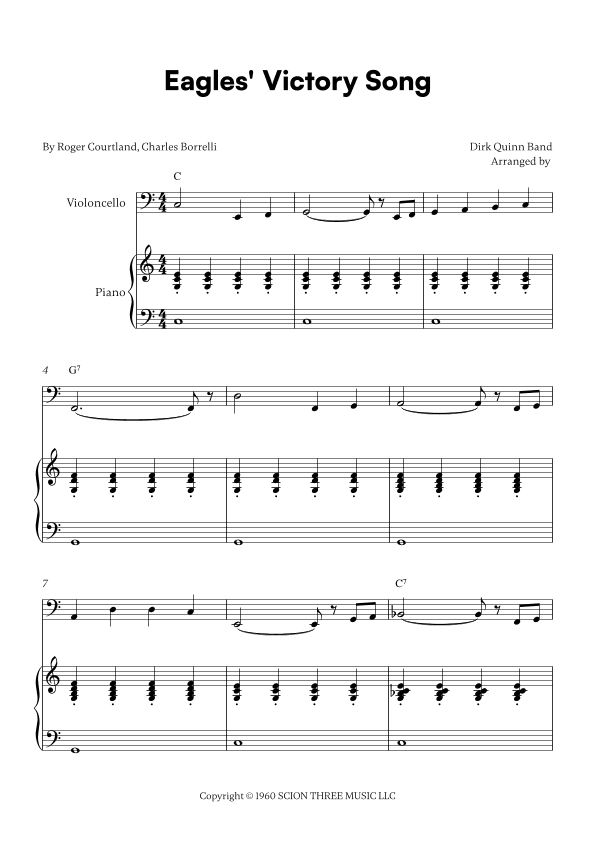 Eagles' Victory Song (arr. Cadenza Editions)