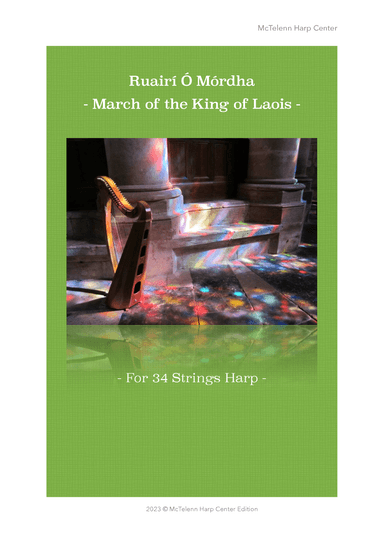 March Of The King Of Laois - Early intermediate & 34 String Harp | McTelenn Harp Center (arr. Eve McTelenn)