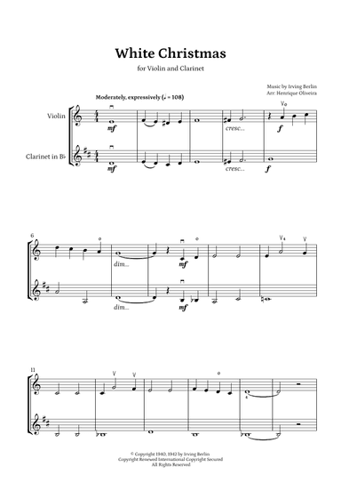 White Christmas (arr. Henrique Oliveira)