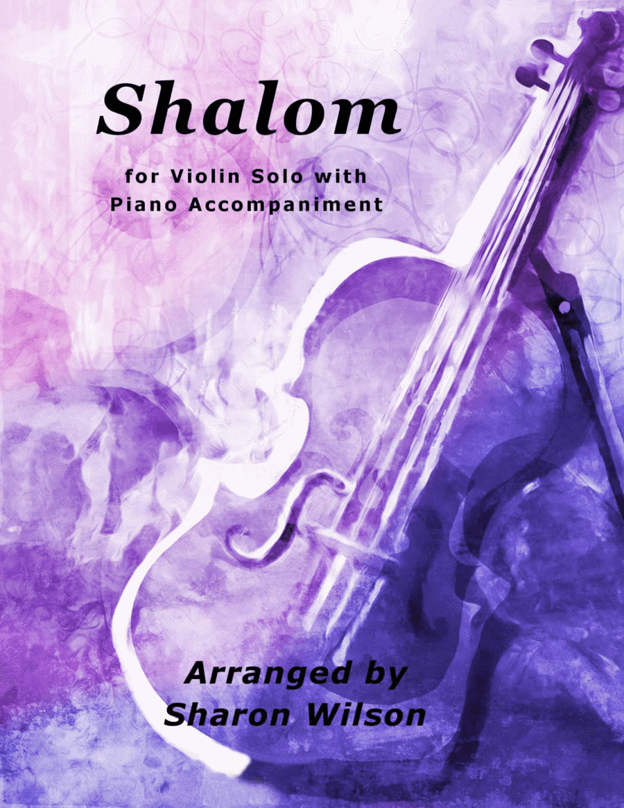 Shalom (Easy Violin Solo with Piano Accompaniment) (arr. Sharon Wilson)