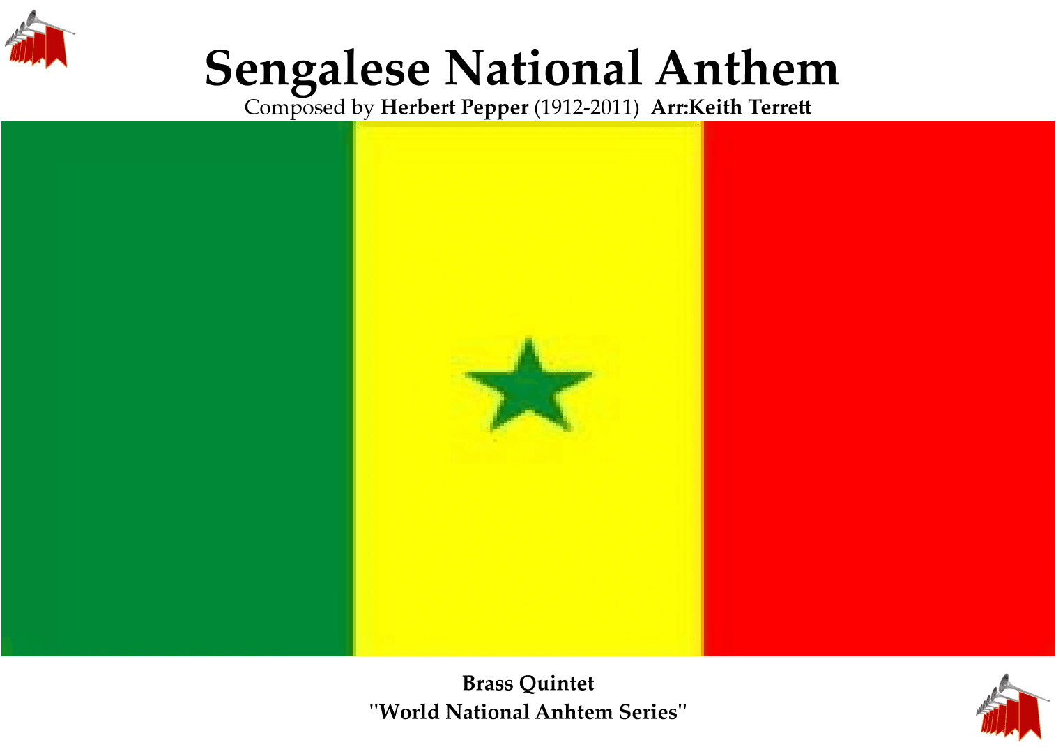 Sengalese National Anthem for Brass Quintet (arr. Keith Terrett)
