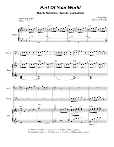 Part Of Your World (arr. Stephen DeCesare)