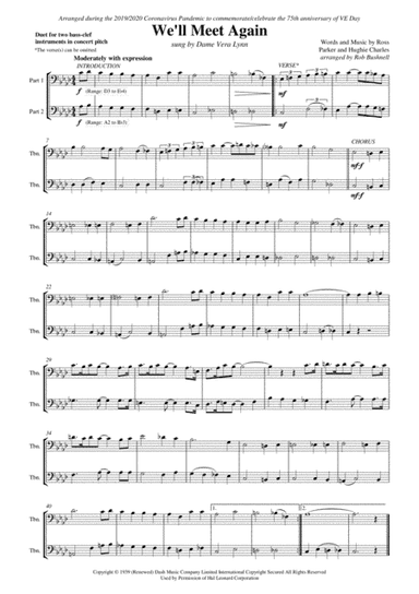 We'll Meet Again (arr. Rob Bushnell)