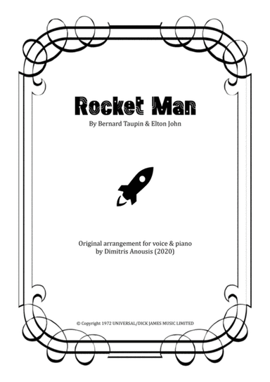 Rocket Man (i Think It's Gonna Be A Long Long Time) (arr. Dimitris Anousis)
