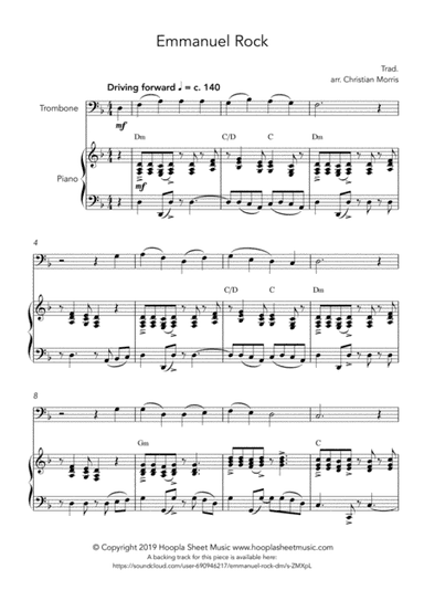 Emmanuel Rock (O Come, O Come Emmanuel) (arr. Hoopla Sheet Music)