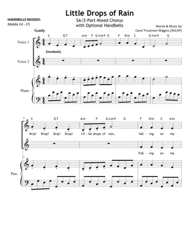 Little Drops of Rain (2-Part)