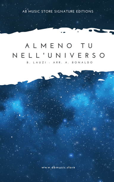 Almeno Tu Nell'universo (arr. Andrea Bonaldo)