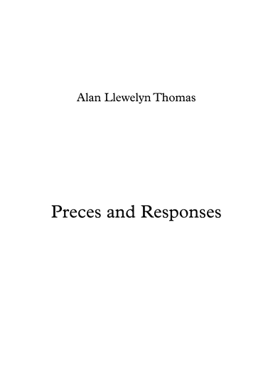 Preces & Responses